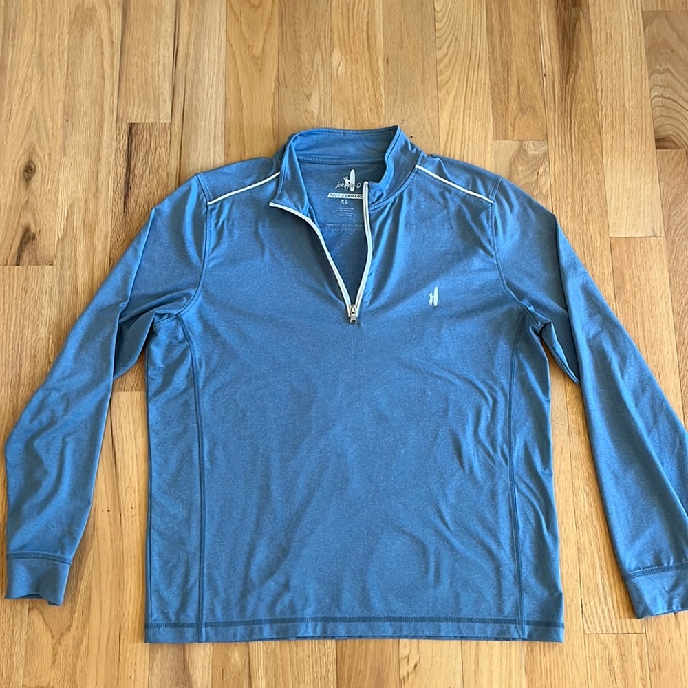 JOHHNIE-O mens quarter zip pullover XL